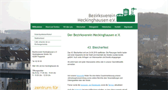 Desktop Screenshot of bzv-heckinghausen.de